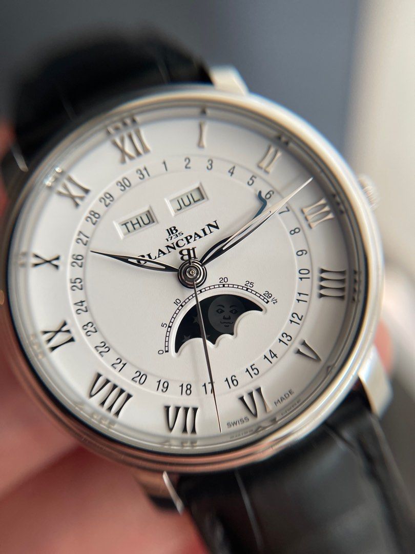 Blancpain villeret quantième hotsell complet
