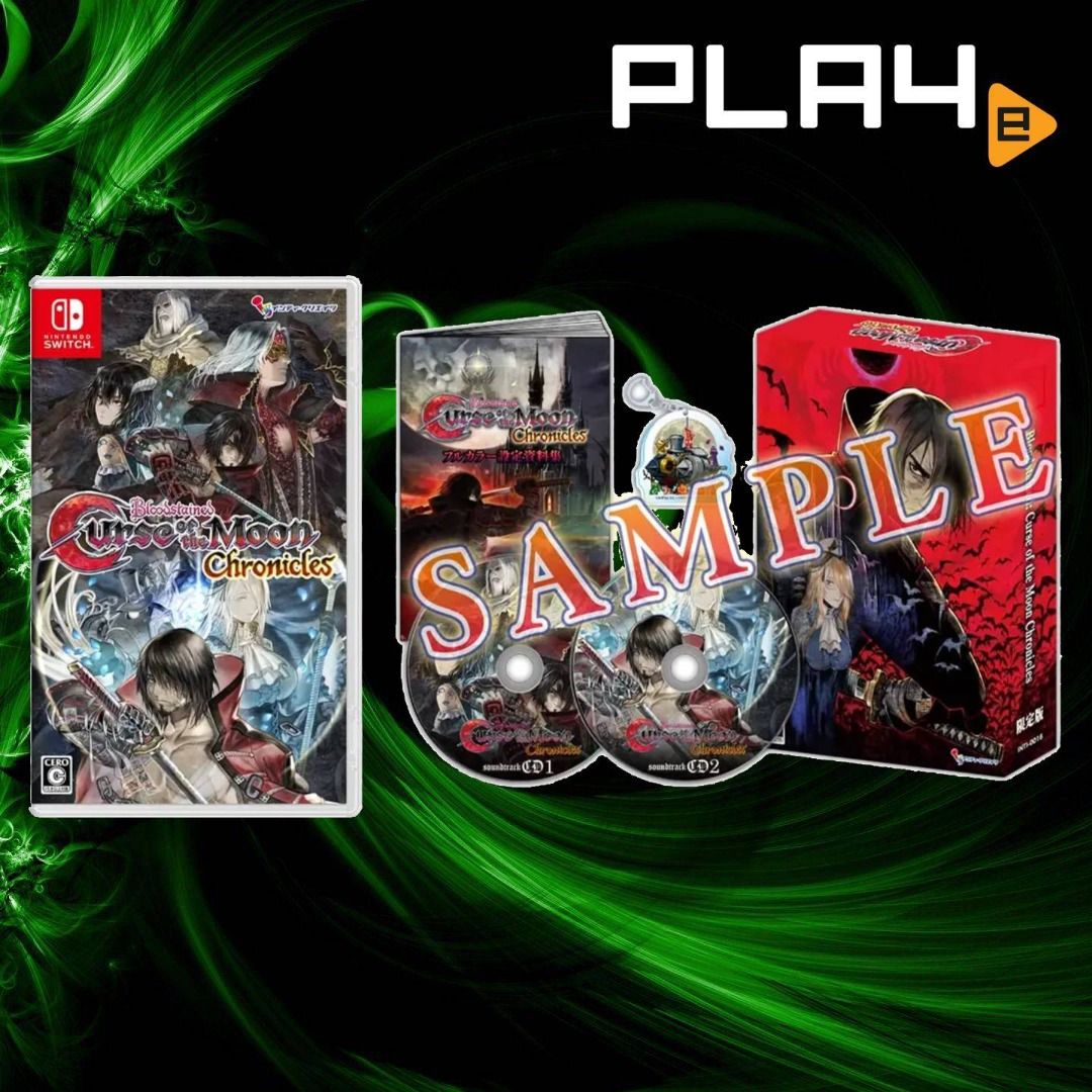 Bloodstained: Curse of the Moon Chronicles Brand New (PS4/Nintendo