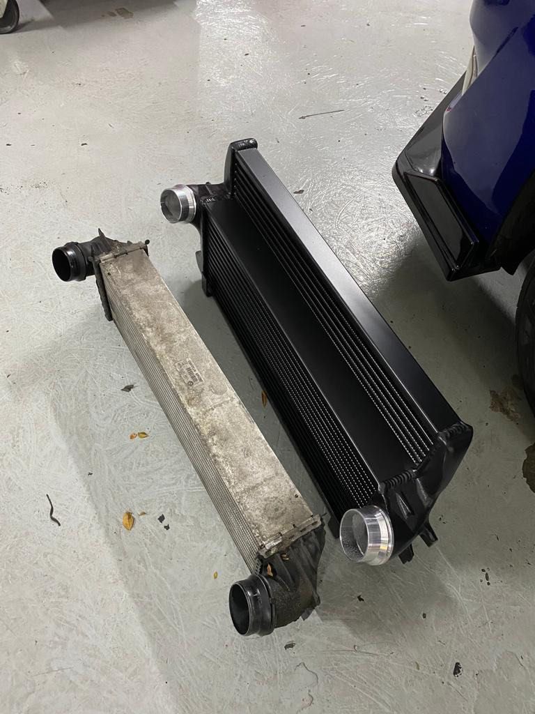 BMW intercooler upgrade, Car Accessories, Car & Services on Carousell