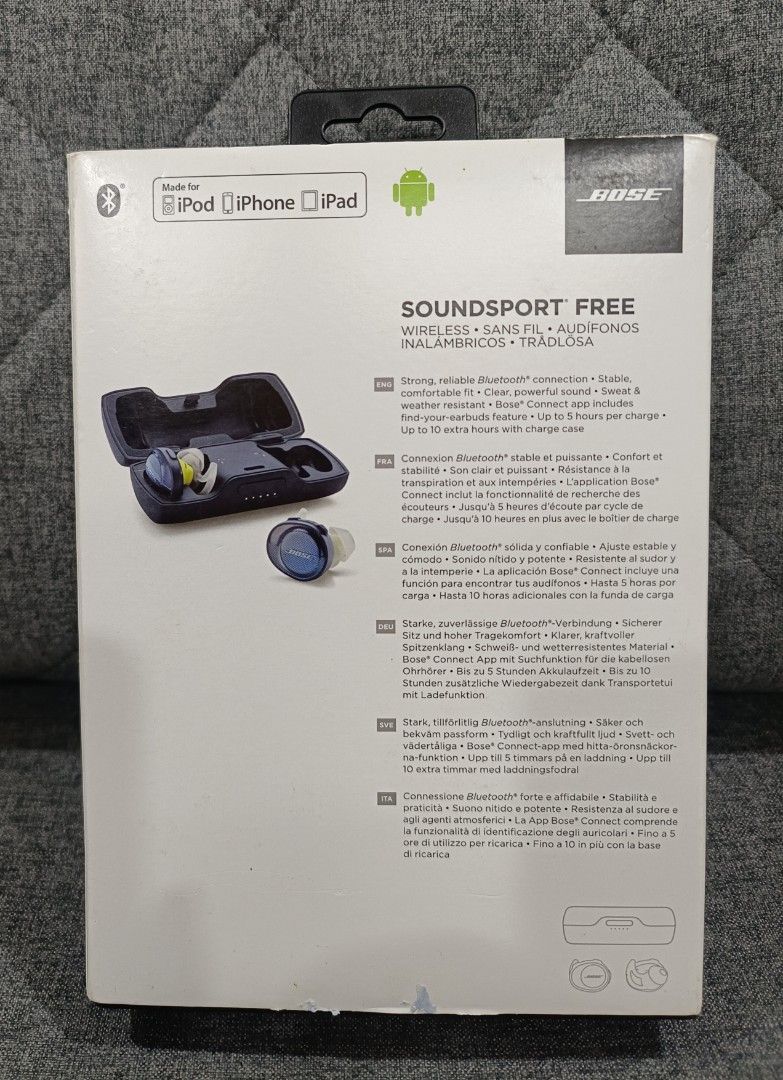 Bose audífonos hotsell inalámbricos soundsport free