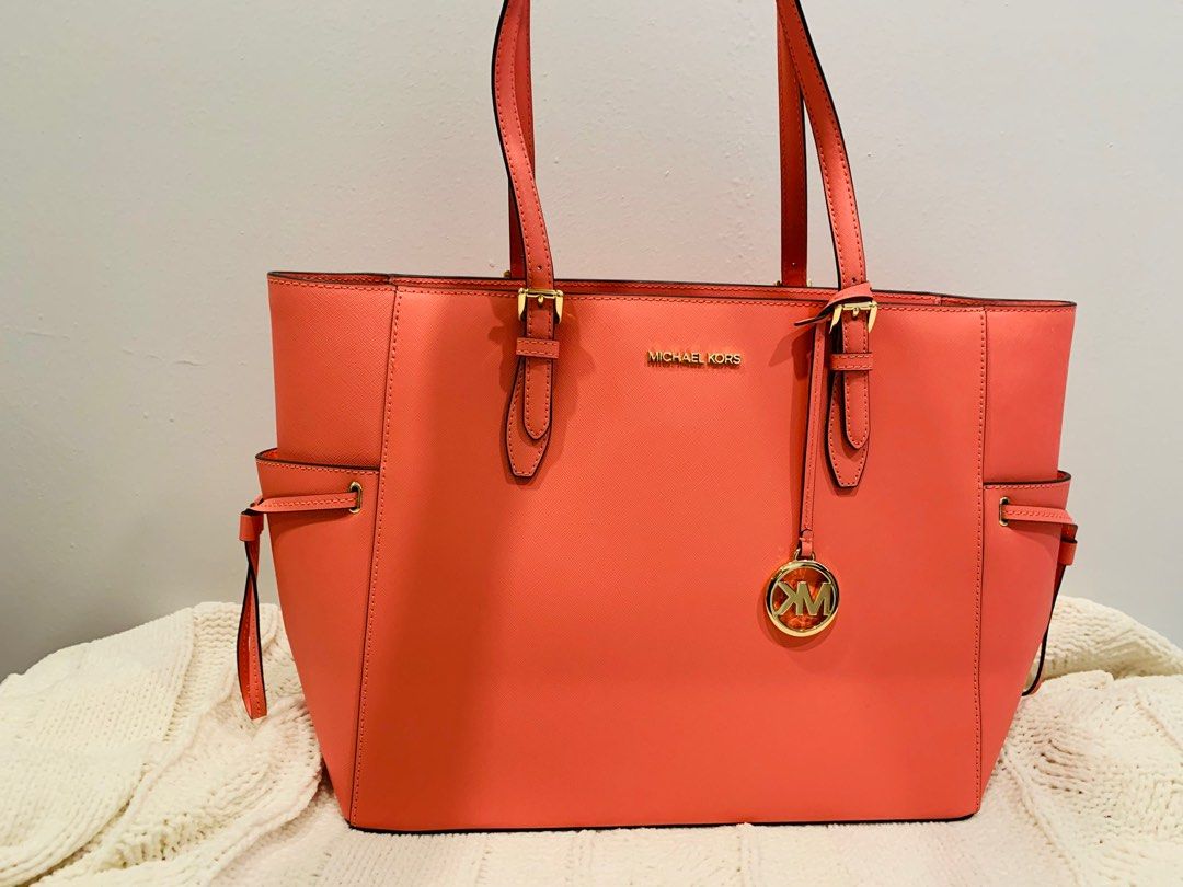Orange michael kors hotsell purse