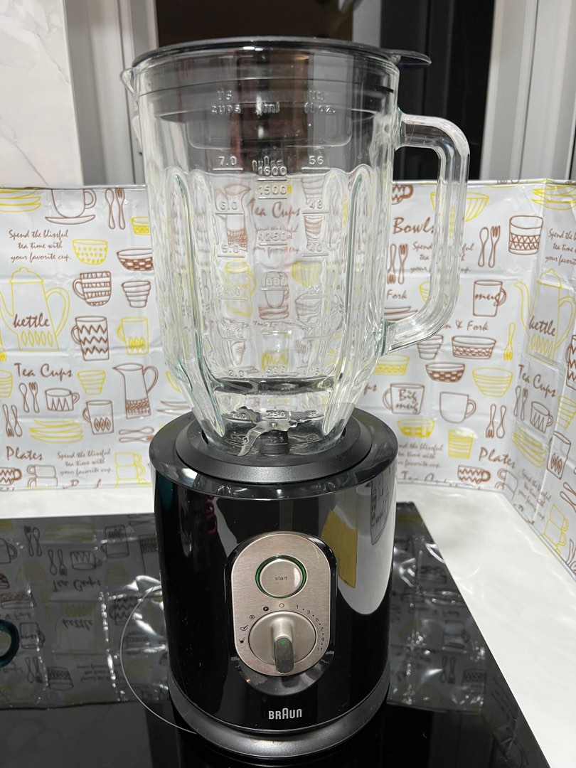 Braun 4126 glass jug blender mixer grinder juicer all in 1, 家庭電器, 廚房電器
