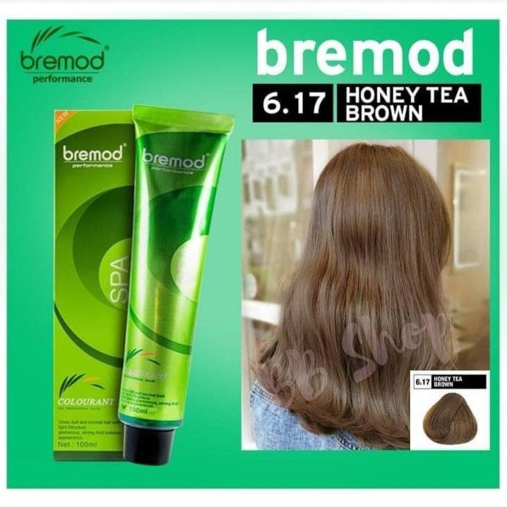 Bremod 6.17 Honey Tea Brown Hair Color, Beauty & Personal Care, Hair on