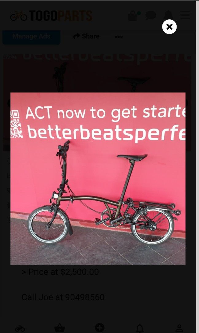 Togoparts brompton on sale