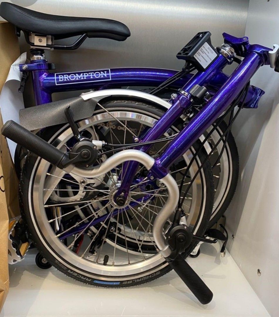 Purple discount metallic brompton