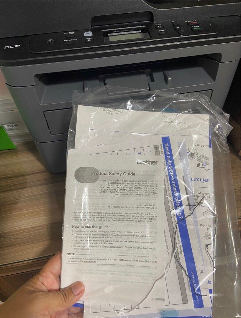 Brother DCPL2550DW Laser Multi Function Printer, Computers & Tech