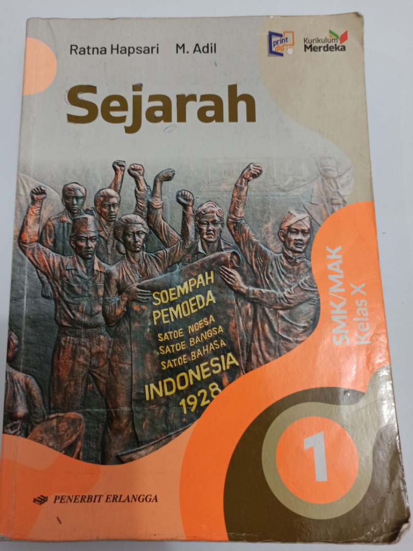 Buku Sejarah Kelas 10 Smk Kurikulum Merdeka Buku And Alat Tulis Buku