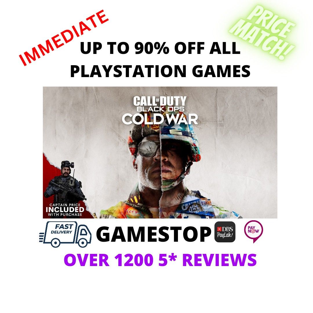Call of Duty Black Ops Cold War - PS4 & PS5 Games