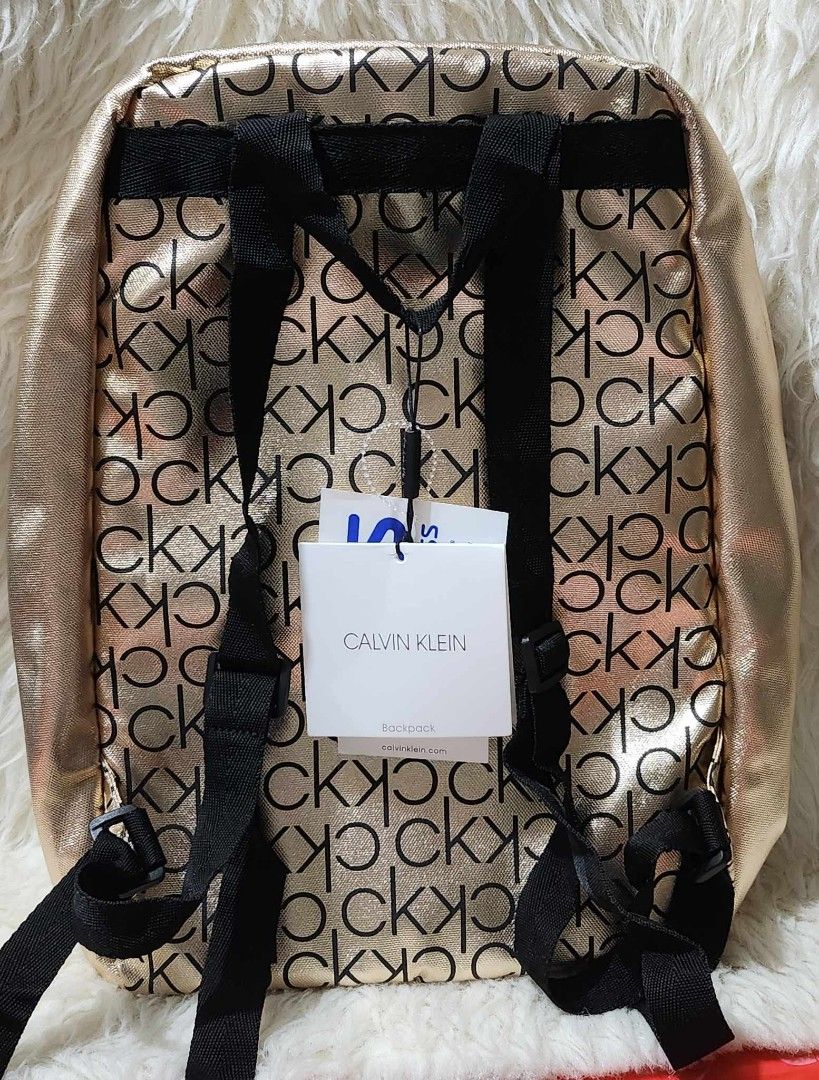 Calvin klein gold online bag