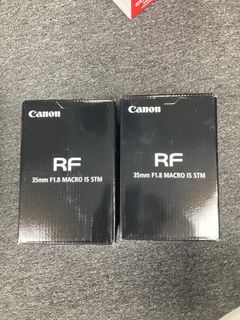 Canon RF 35mm f1.8 MACRO IS STM brandnew and original canon rf 35mm f1.8 macro is stm