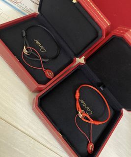 Cartier trinity red/black string luxury bracelet preorder