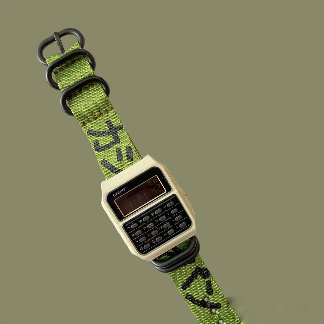 Watch CASIO CA-53WF Original Minimalist Design Calculator Custom Strap By  AIE Handcraft, Men's Fashion, Watches  Accessories, Watches on Carousell