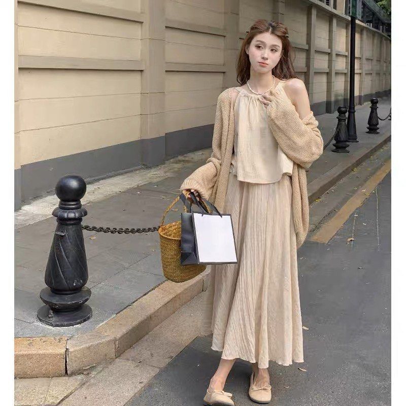 Casual skirt sets top