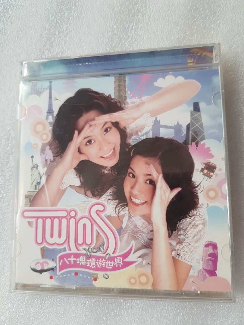 CD twins 80块环游世界 中国版很新, Hobbies & Toys, Music & Media