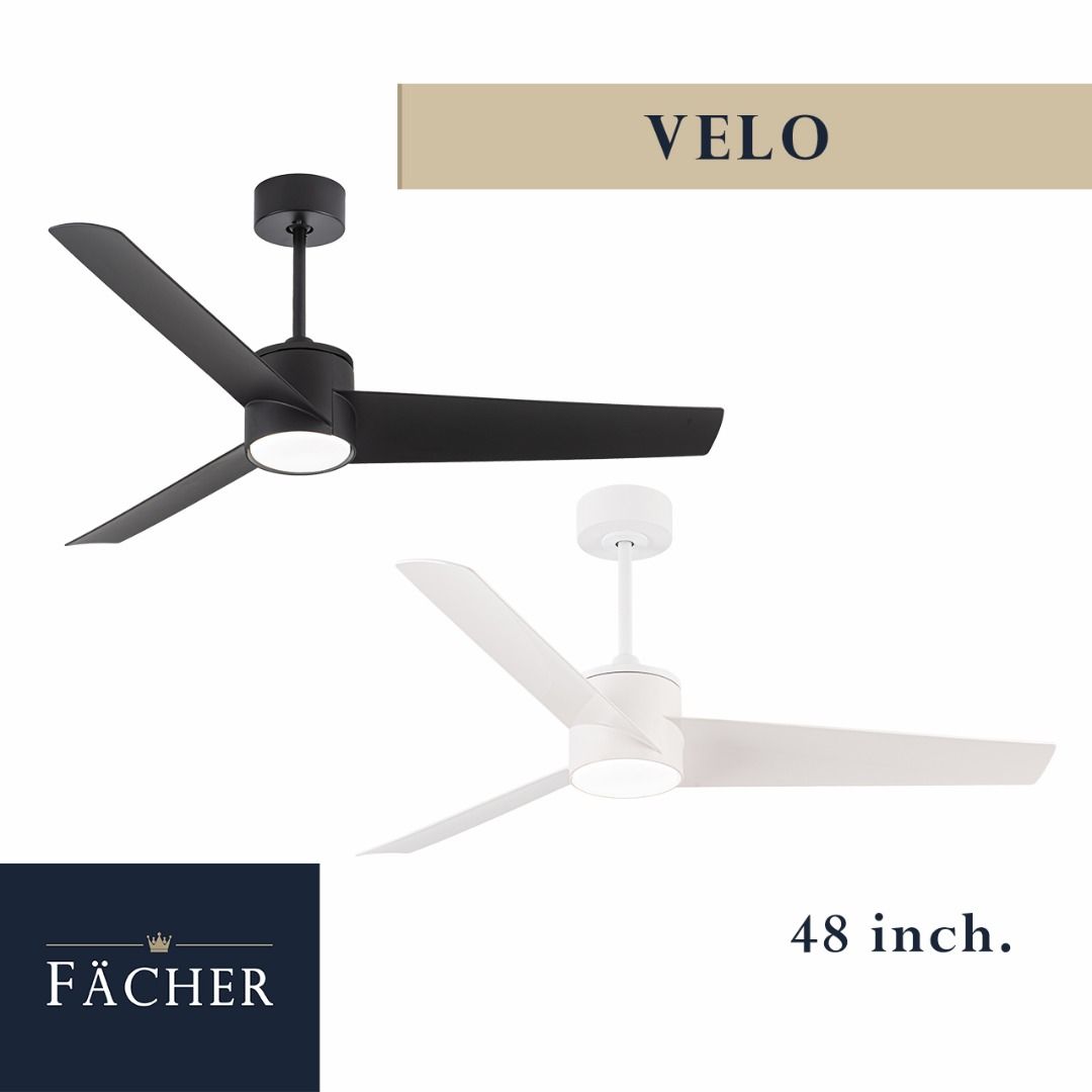 Ceiling Fan Modern Inverter Indoor Outdoor LED Light Remote Control ...