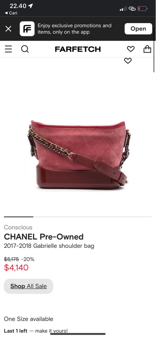 CHANEL Pre-Owned Medium Gabrielle Hobo Bag - Farfetch