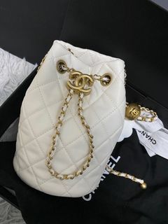 Chanel Pink Velvet Mini Flap Bag Pearl Crush Gold Hardware, 2020 (Like New)