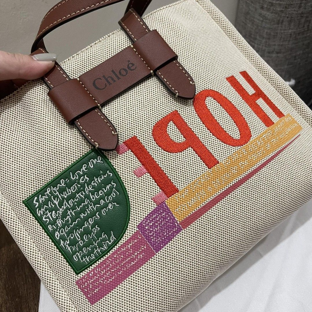 Chloe Hope Corita Kent tote bag small, Luxury, Bags u0026 Wallets on Carousell