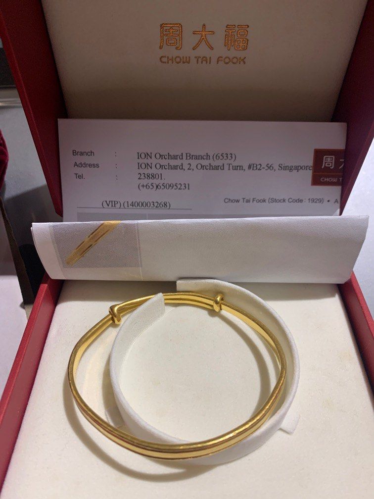 Chow tai fook bracelet hotsell