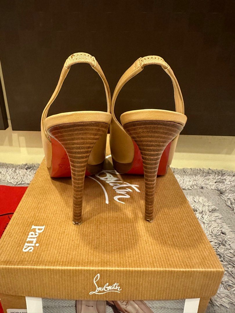 Christian louboutin top 4 inch heels