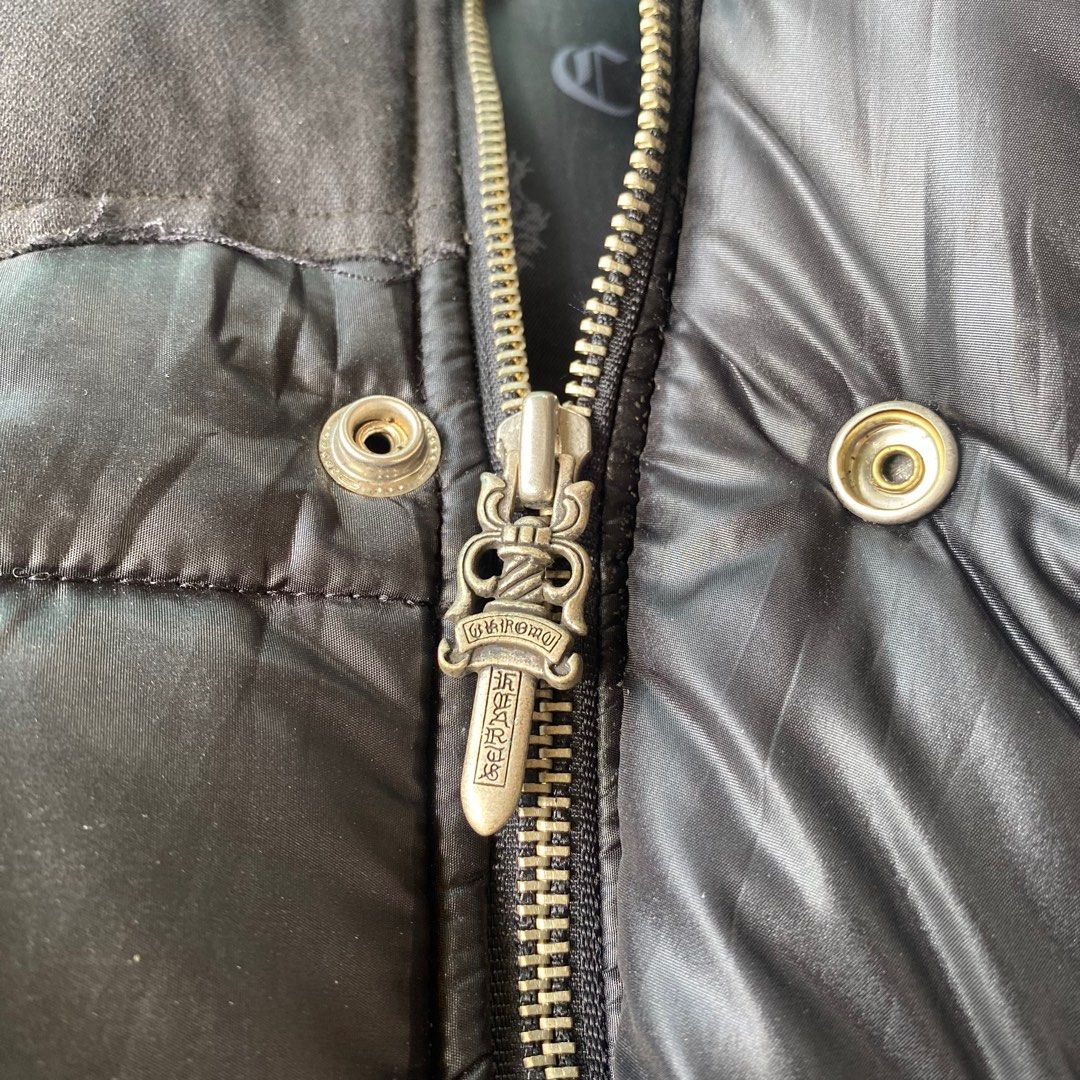 Chrome hot sale hearts puffer