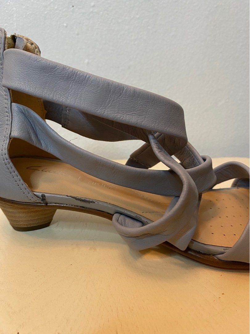 Clarks strappy heels store