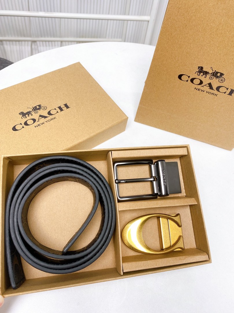 cheap coach belts for men