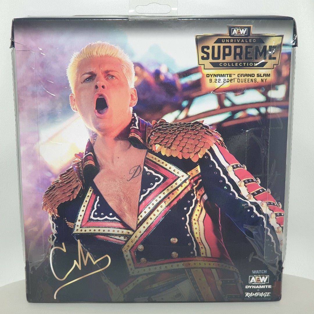 CODY RHODES AEW Unrivaled Supreme Collection, Hobbies & Toys, Toys