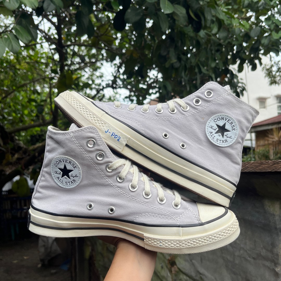 CONVERSE CHUCK 70 WOLF GREY Men s Fashion Footwear Sneakers on Carousell