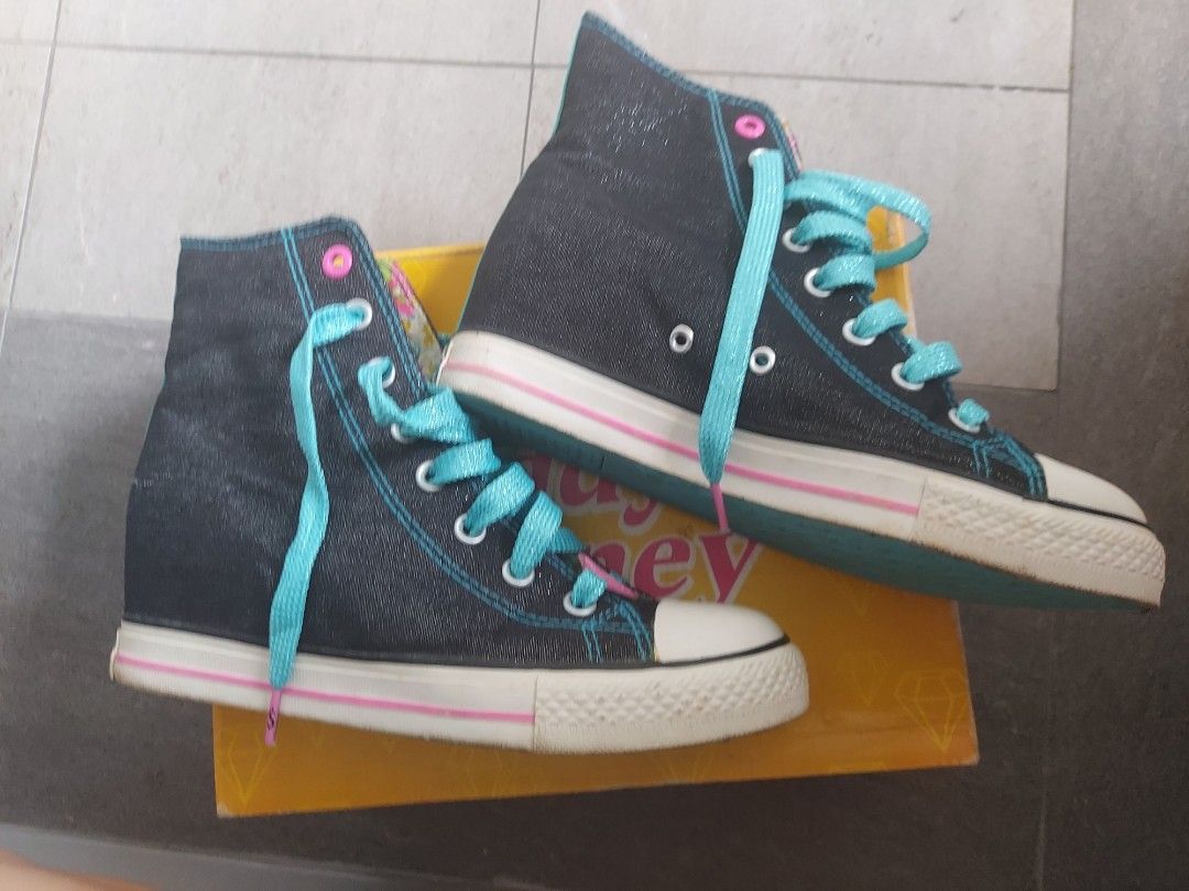Daddy's money clearance secret wedge sneakers
