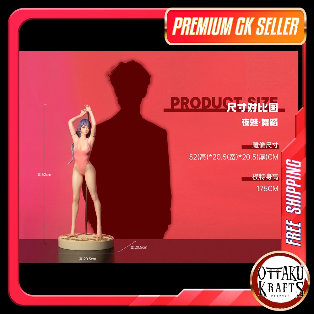 Original Night Charm · Dance Resin Statue - Animal Universe Studio [Pre-Order Closed]