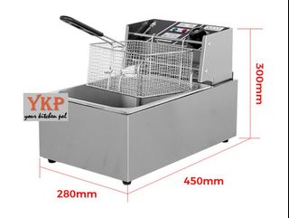 Electric deep store fryer for sale