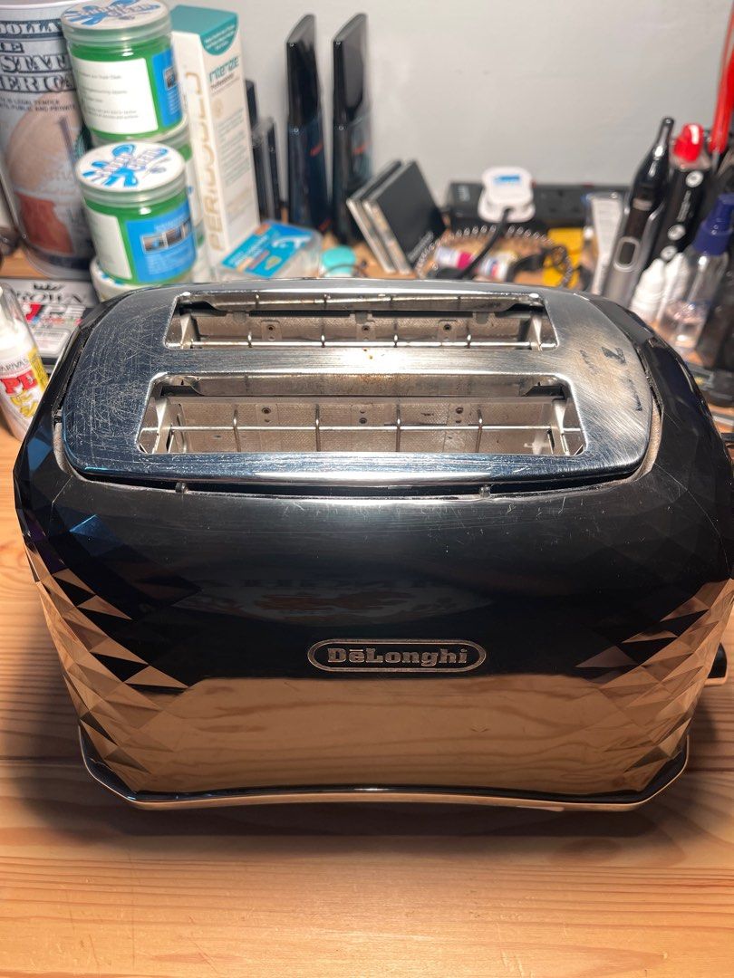 DeLonghi Brillante 2 Slice Toaster Black, TV & Home Appliances, Kitchen