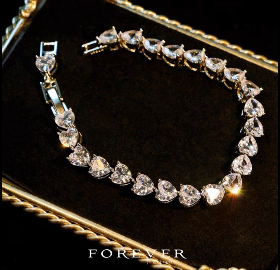 Wedding tennis bracelet hotsell