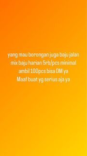 DICARI PEMBORONG BAJU ANAK PL