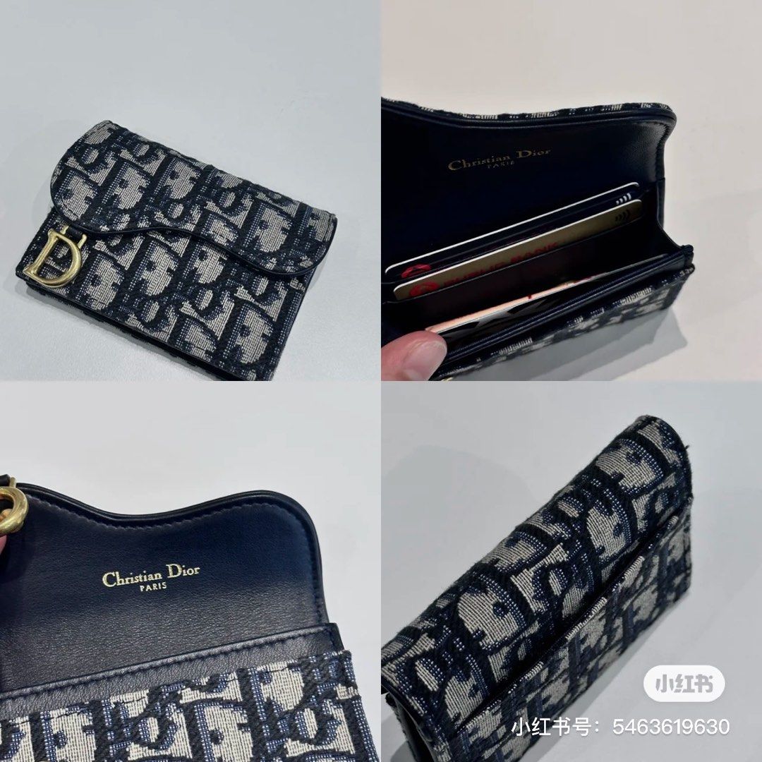 Christian Dior Passport Cover Holder, Women's Fashion, Bags & Wallets,  Wallets & Card holders on Carousell