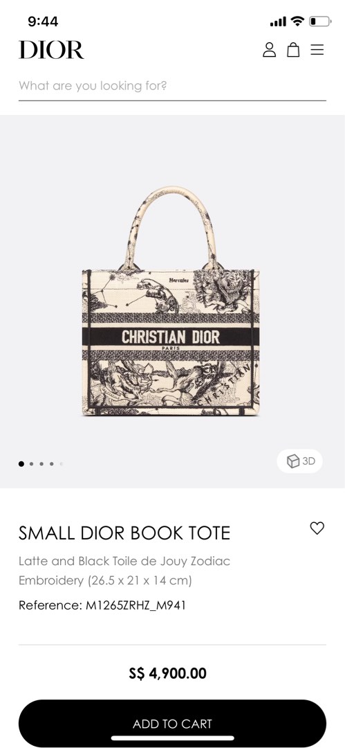 MEDIUM DIOR BOOK TOTE Blue and Ecru Toile de Jouy Reverse Embroidery (36 x  27.5 x 16.5 cm), Women's Fashion, Bags & Wallets, Tote Bags on Carousell