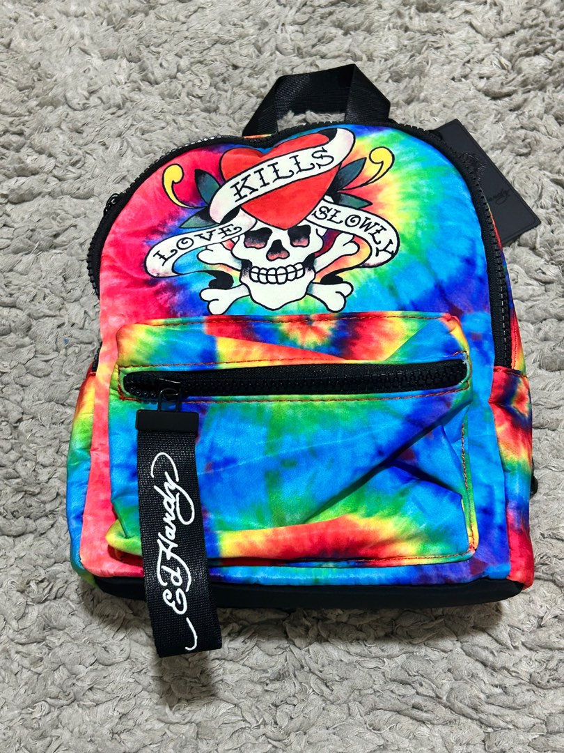 Ed Hardy Backpack on Carousell