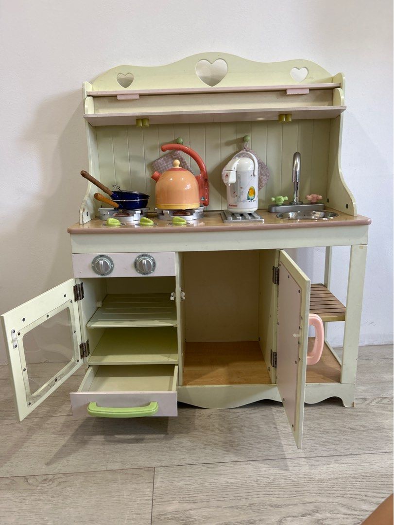 ELC Wooden Kitchen Set, Hobbies & Toys, Toys & Games on Carousell
