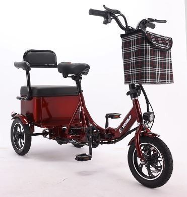 Mini folding electric tricycle for the elderly deals