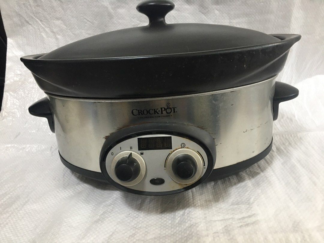 Electrical Crock Pot the original slow cooker, TV & Home Appliances