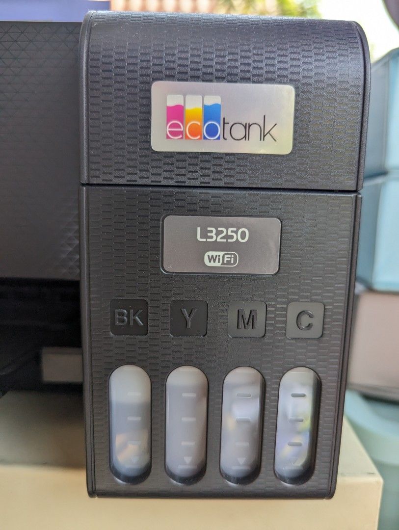 Epson L3250 + paper shredder, Computers & Tech, Printers, Scanners ...