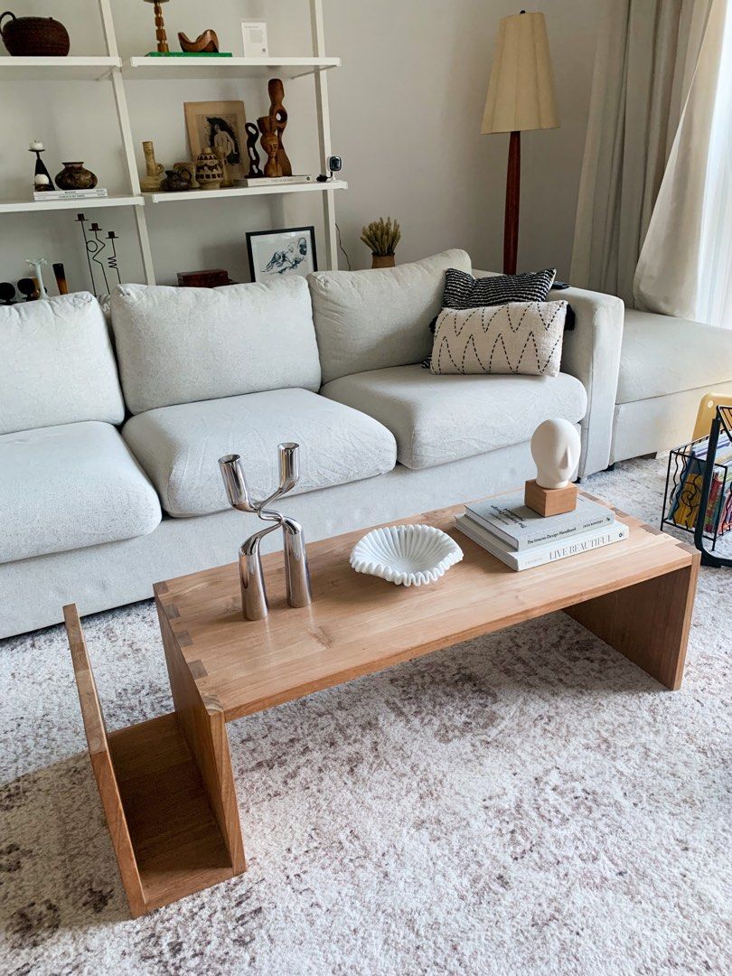 Ethnicraft (Soul & Tables) Recycled Teak Naomi Coffee Table Small