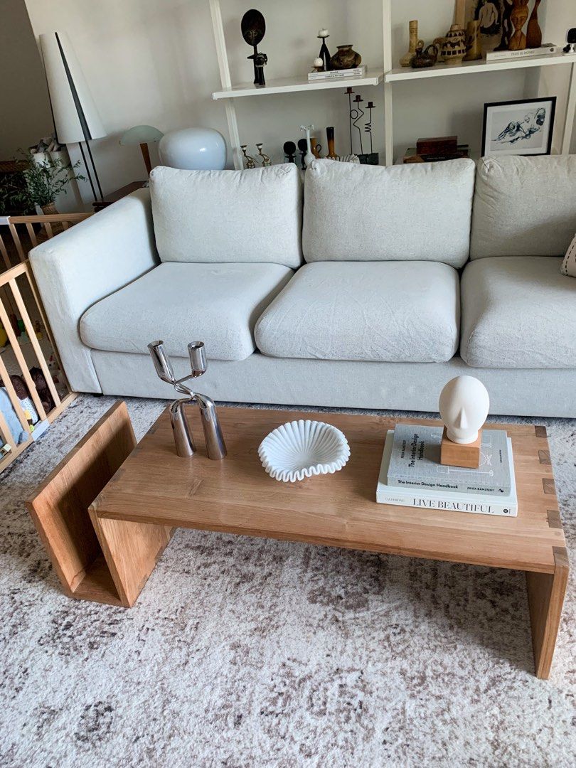 Ethnicraft (Soul & Tables) Recycled Teak Naomi Coffee Table Small