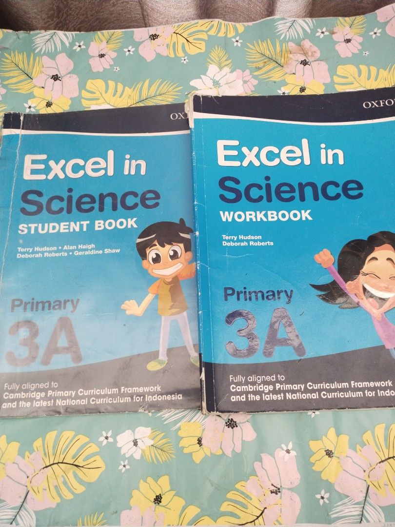 Excel in Science 3A workbook dan student book, Buku & Alat Tulis, Buku ...