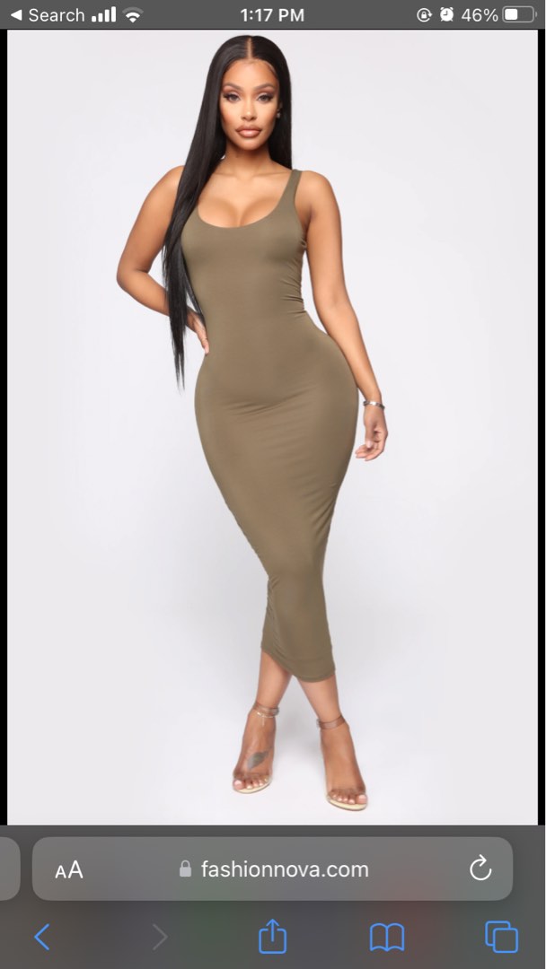 Fashion Nova Your Needs Met Dress, Women'S Fashion, Dresses & Sets, Dresses  On Carousell
