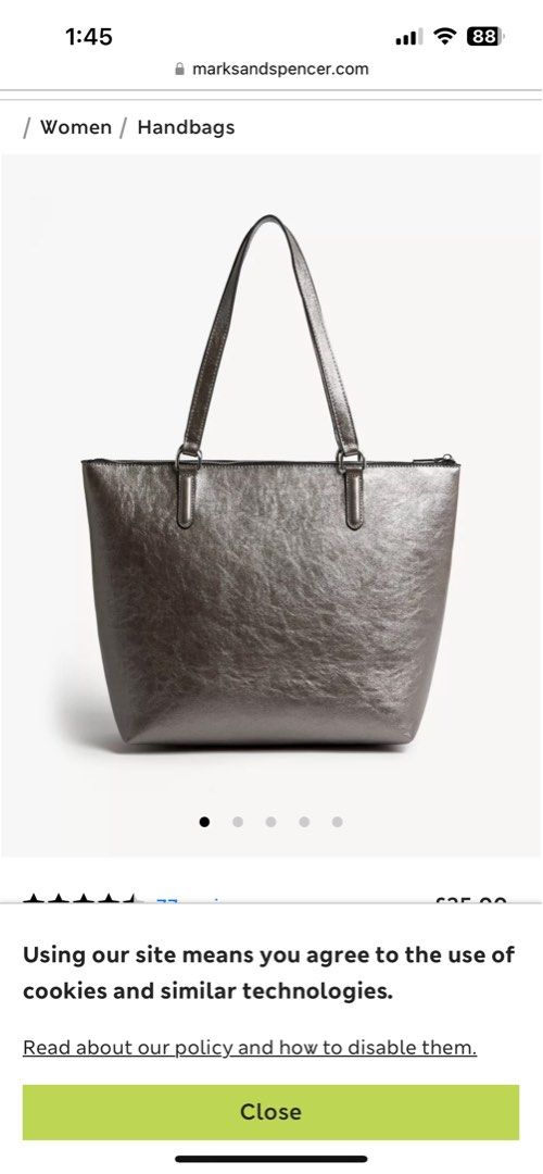 Marks and spencer handbags sales