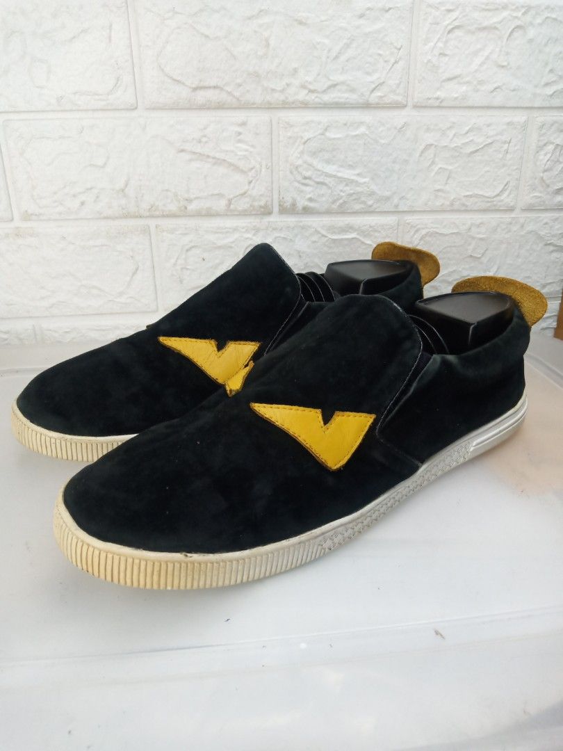 FENDI Monster Slip On Men s Fashion Footwear Casual shoes on Carousell