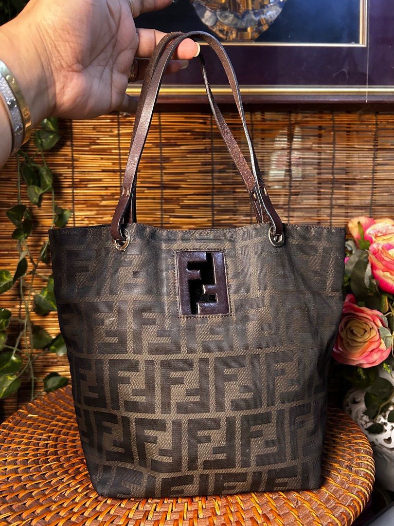 Vintage fendi tote bag on sale