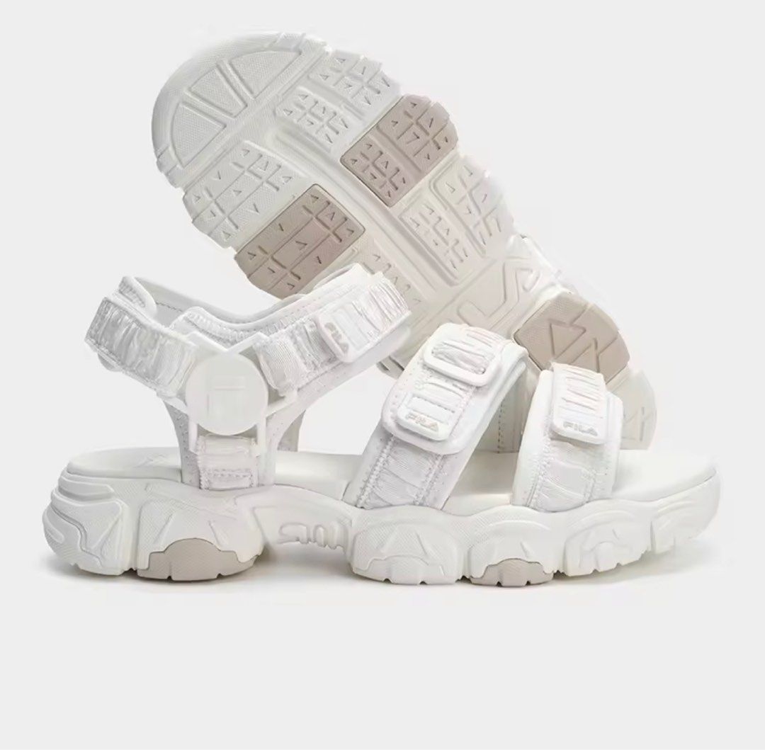 Fila core fluid white sandals